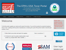 Tablet Screenshot of epa.accessproductsinc.com